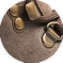 Duved – Taupe Waxed Suede