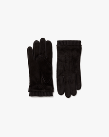 Handschuhe – Schwarzes Wildleder