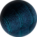 Erik – Knee-High Cotton Socks – Blue