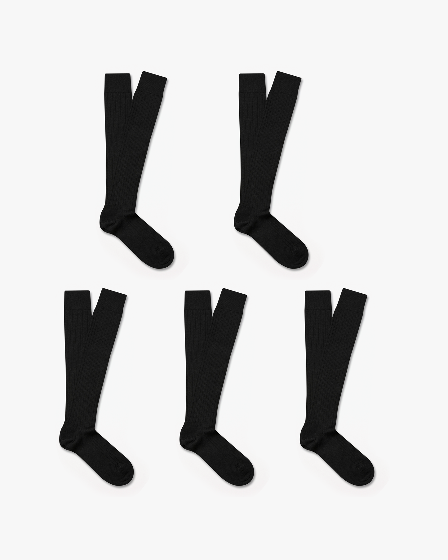 Gustav – Knee-High Merino Socks – 5-pack