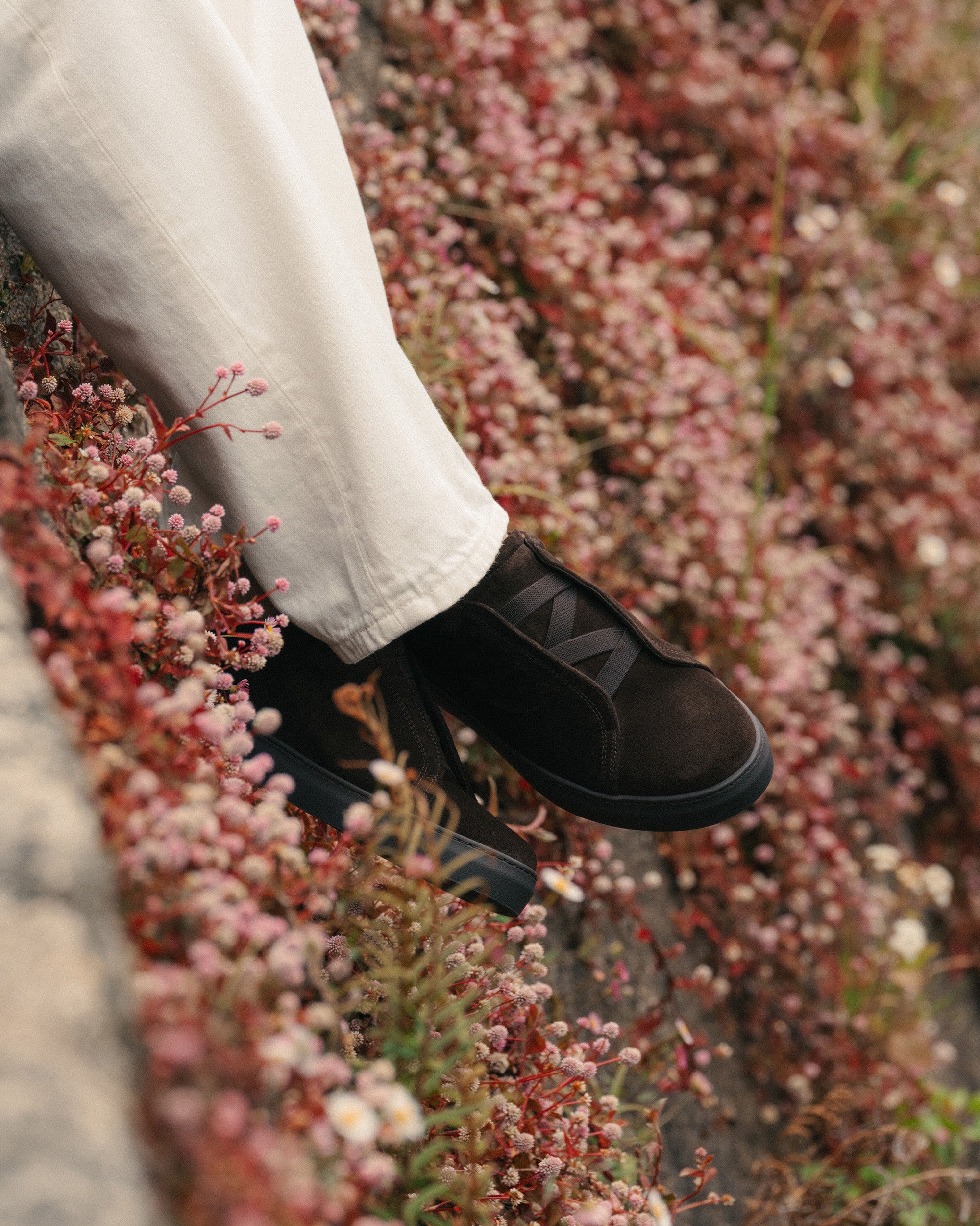 Alnö Monochrome II – Dark Brown Suede | Sneakers︱Myrqvist