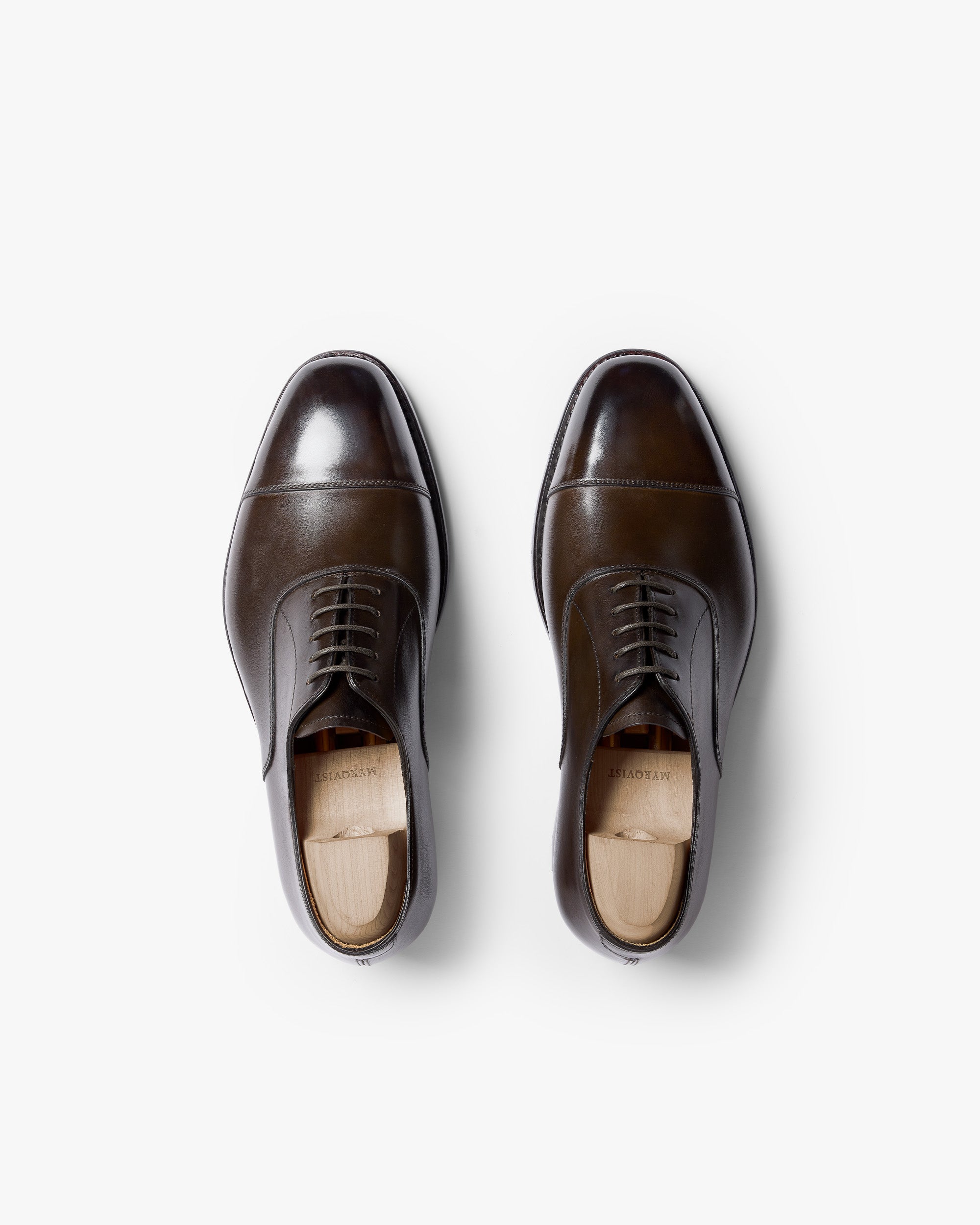 Cocoa　0603 Äppelviken II – Dark Brown Calf | Oxford Shoes︱Myrqvist