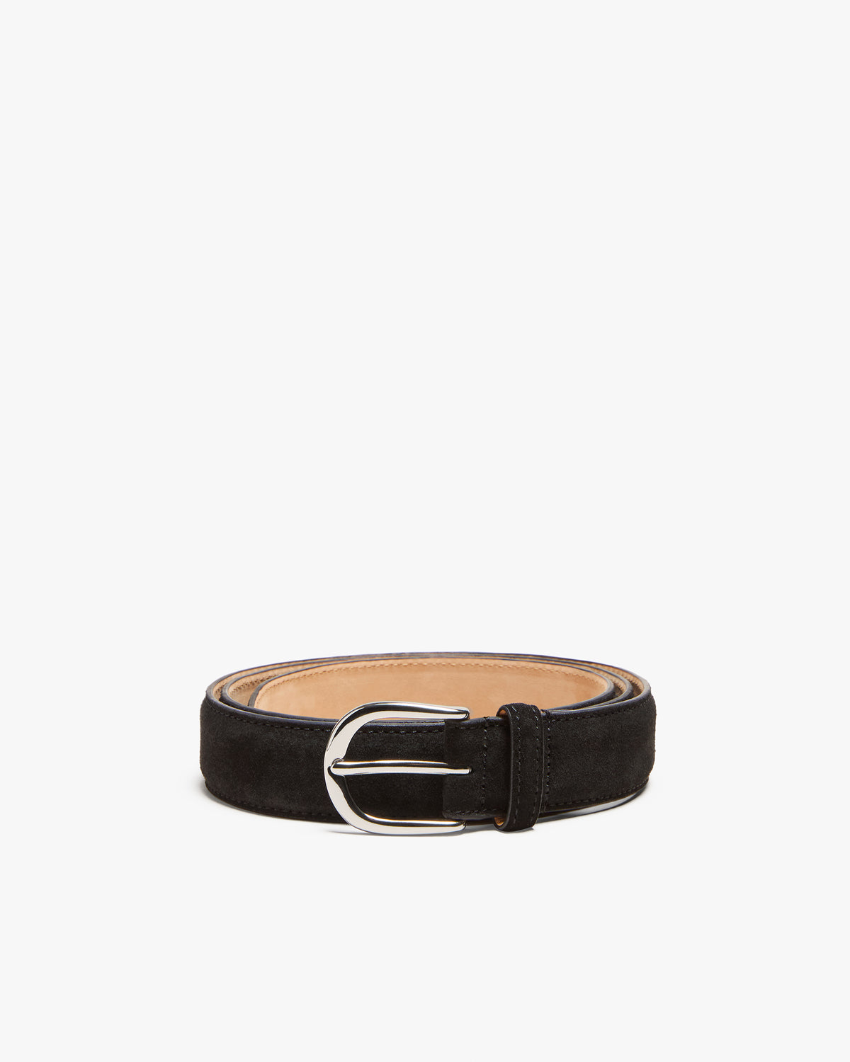 Belt – Black Suede | Classic Italian-Made Belt︱Myrqvist
