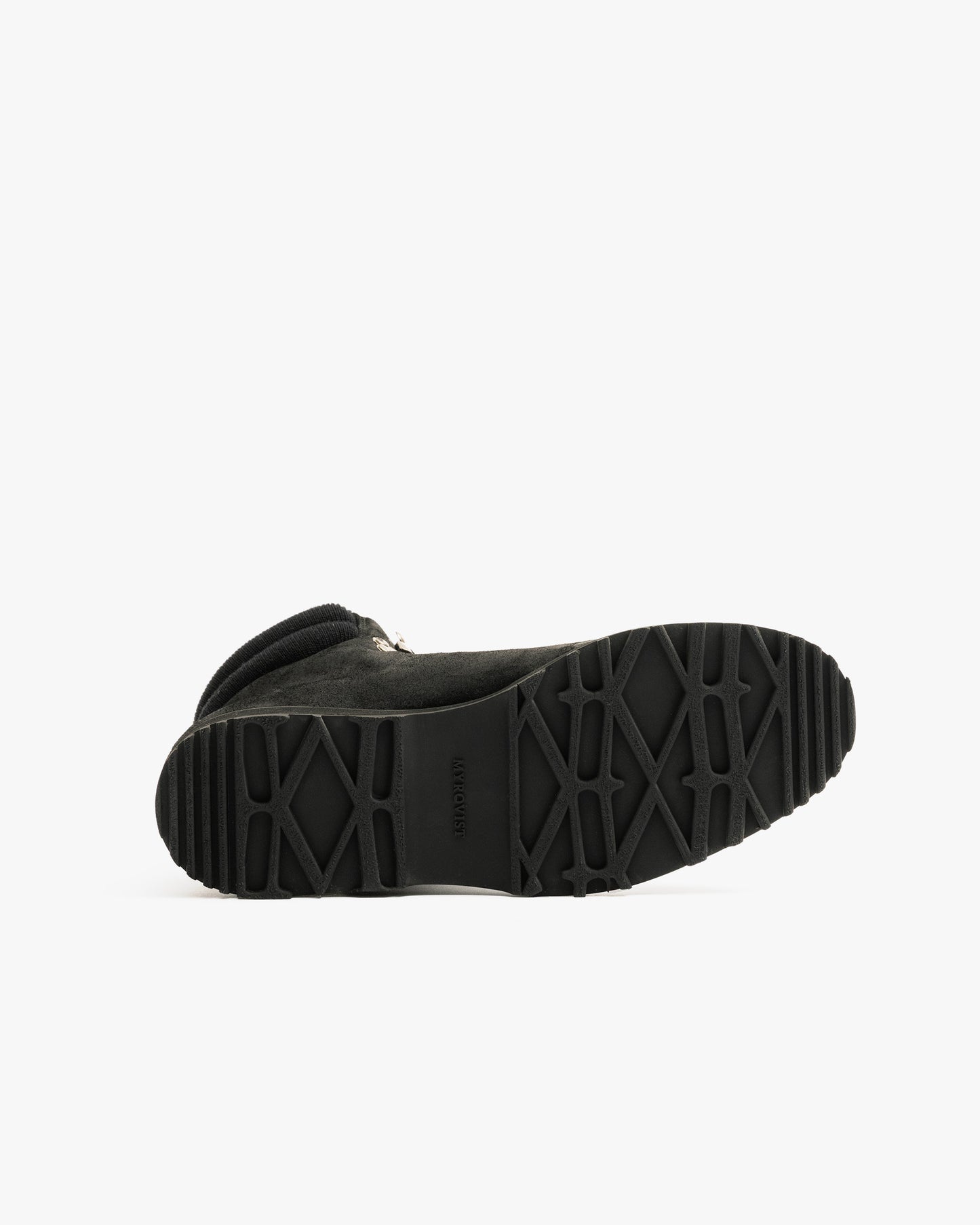 Duved – Black Waxed Suede