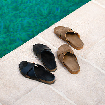 Solvik – Black Calf Leather | Summer Sandals︱Myrqvist