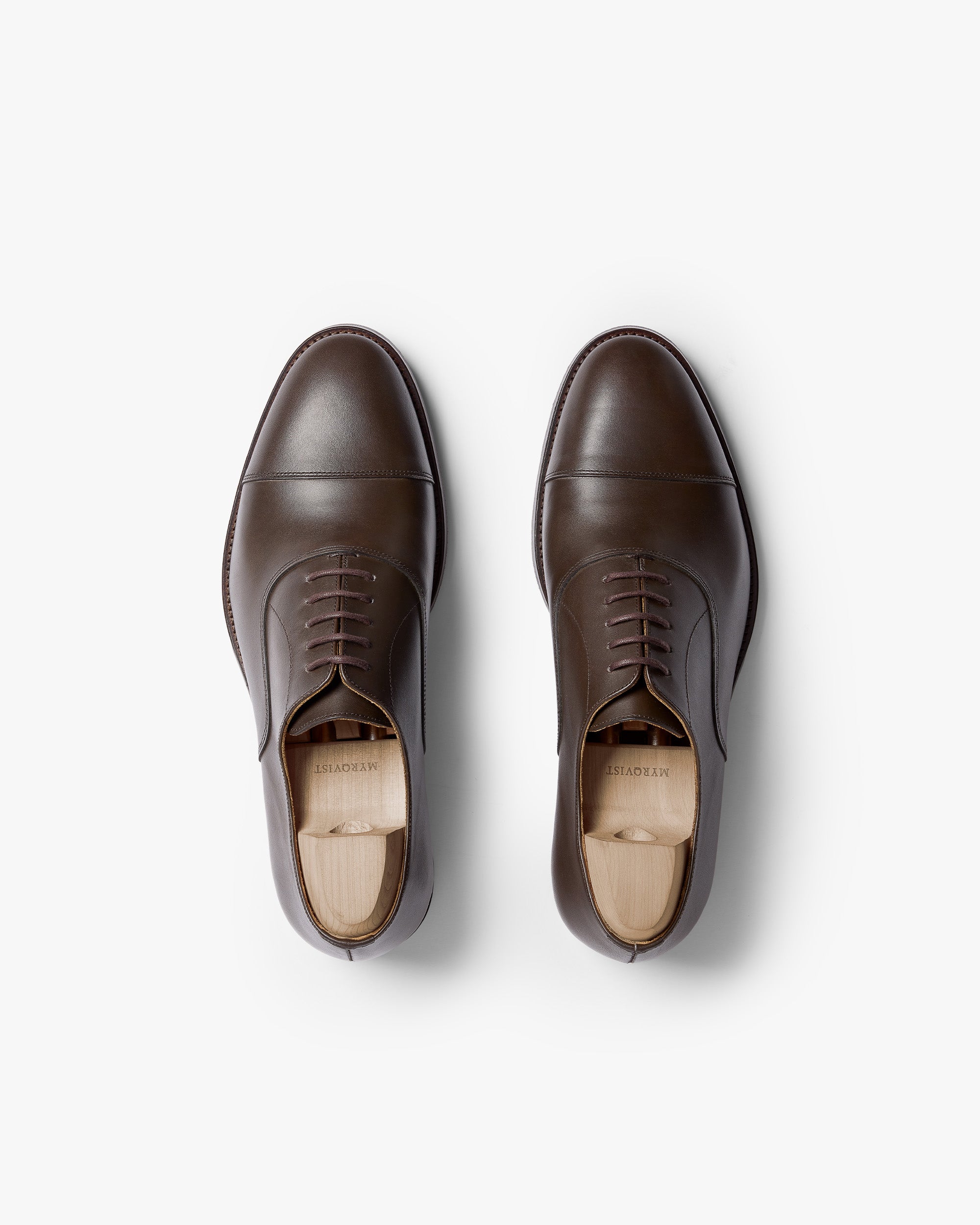 AUBERGE 2025AW 『BROWN』OXFORD GRAY Men's ZERØGRAND Wingtip Oxford-c36194-Dark Chocolate-Burnt Henna