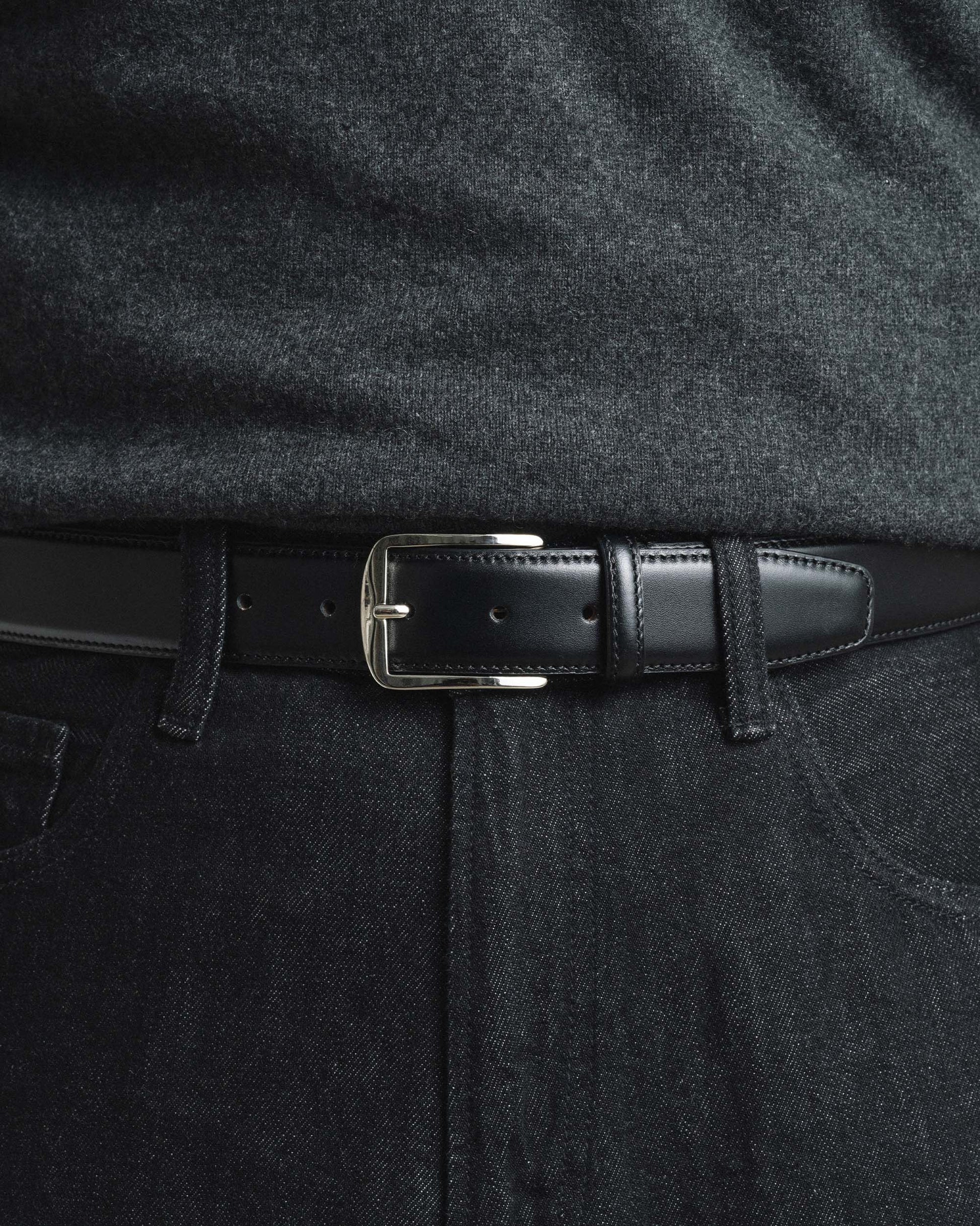 Belt – Black Leather Belt – Black Leather