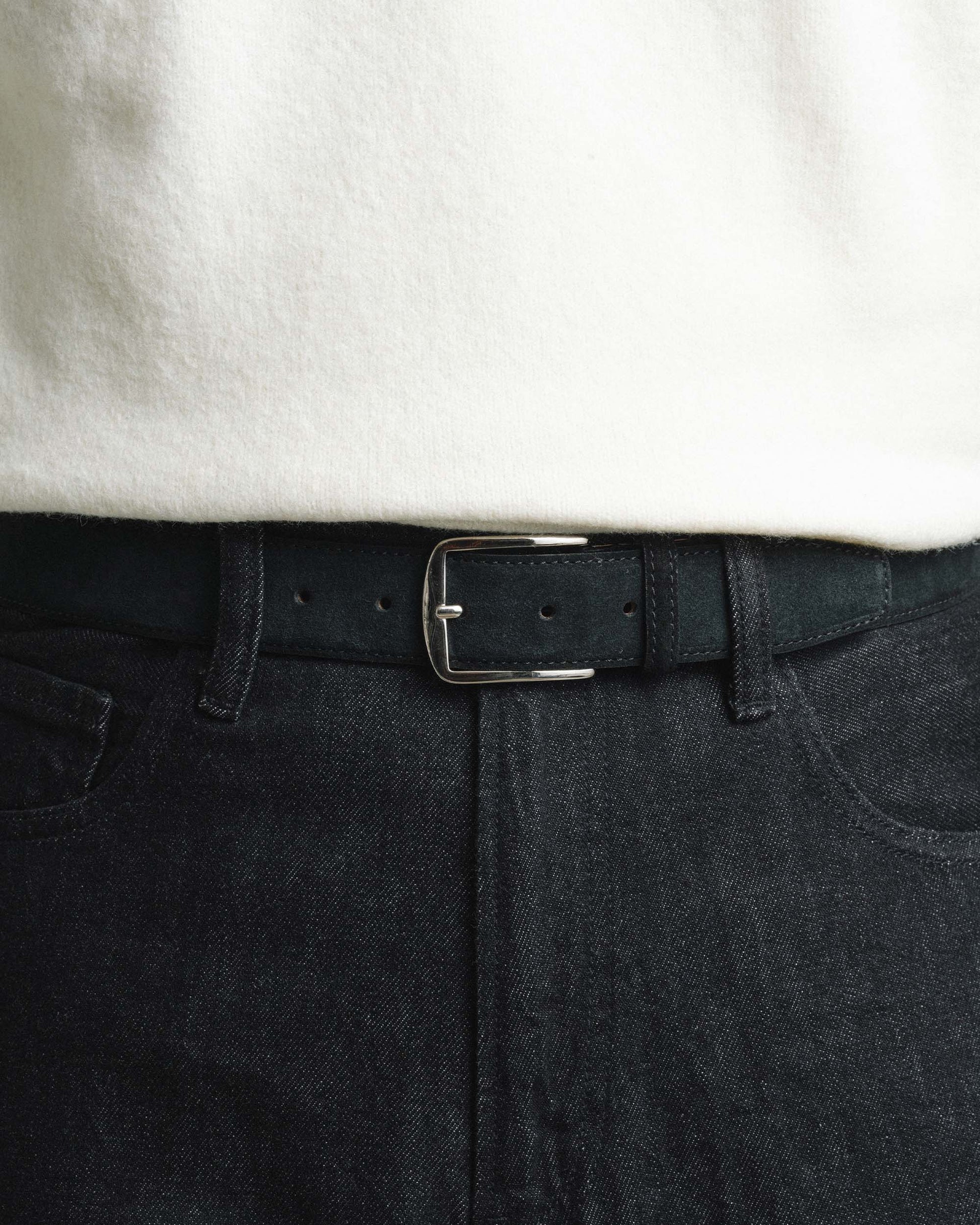 Belt – Black Suede Belt – Black Suede
