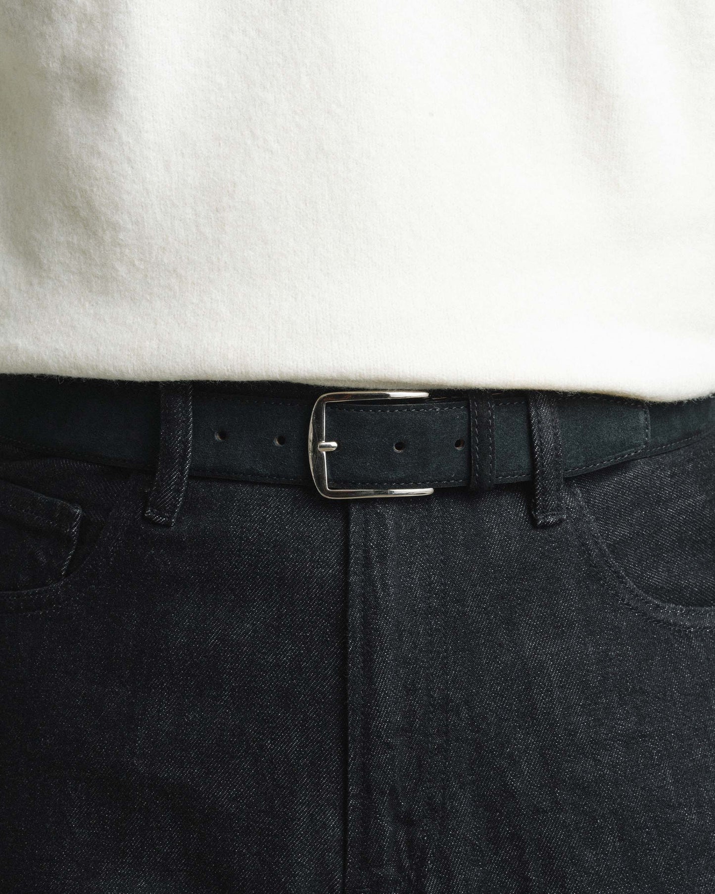 Belt – Black Suede