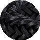 Braided Belt – Black Leather