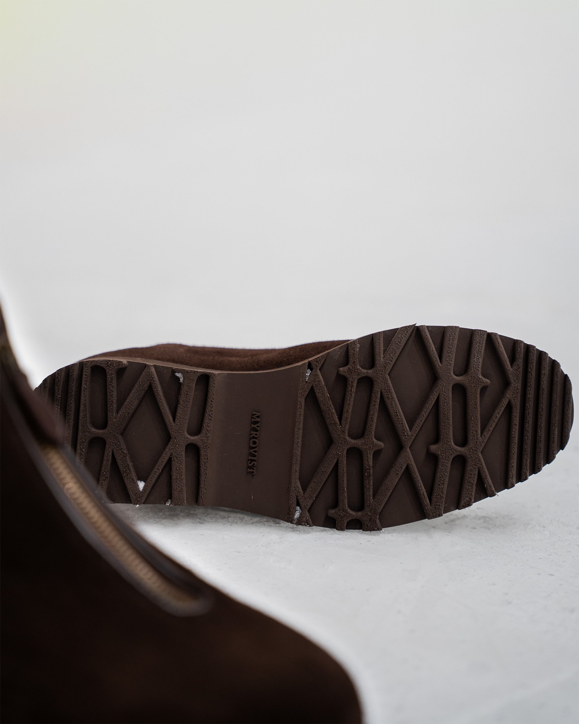 【新品未使用】myweakness SCALA SUEDE City Moc - Taupe Suede | Atelier Saman Amel