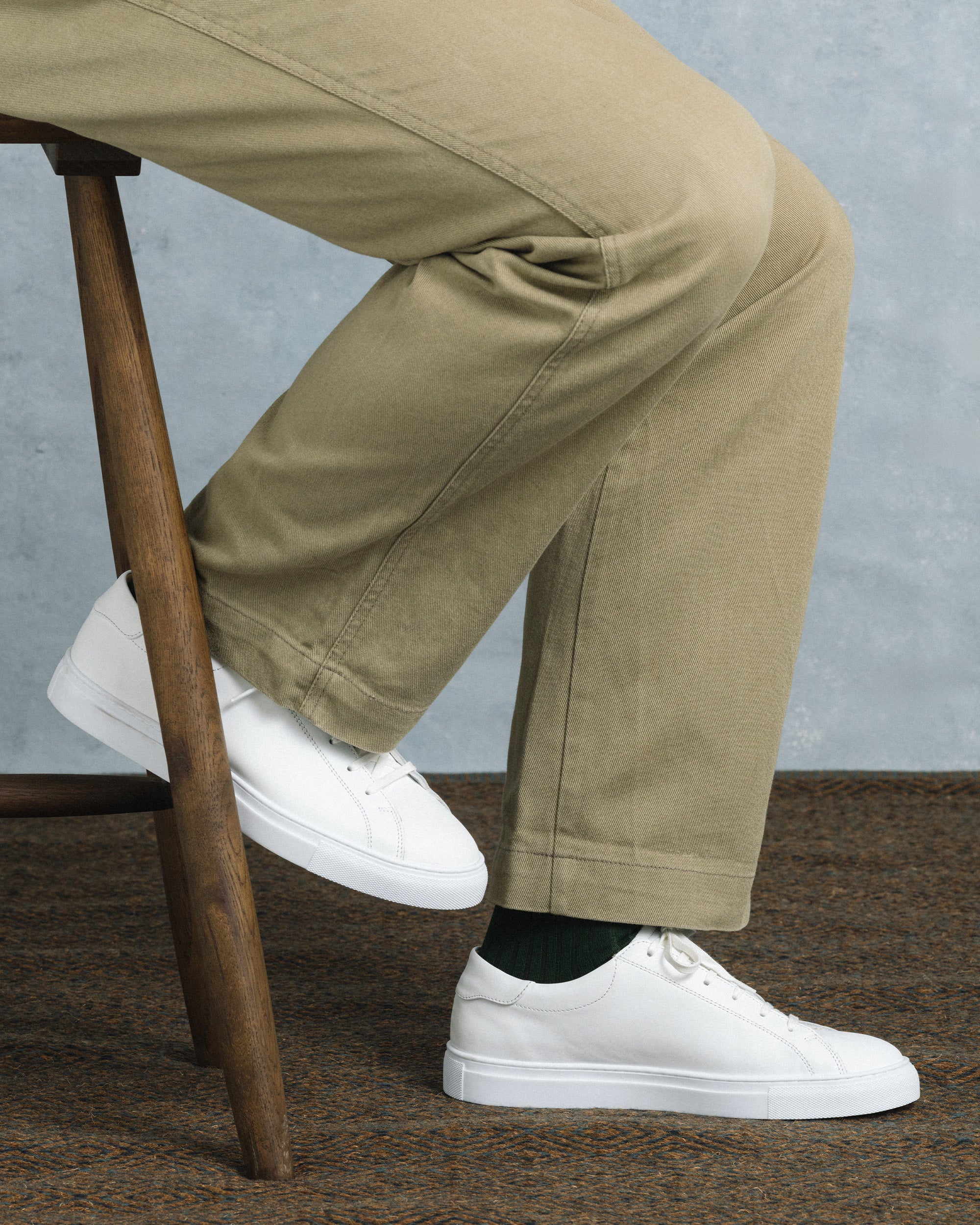 Oaxen (2025) Sneakers | White Calf Leather | Myrqvist