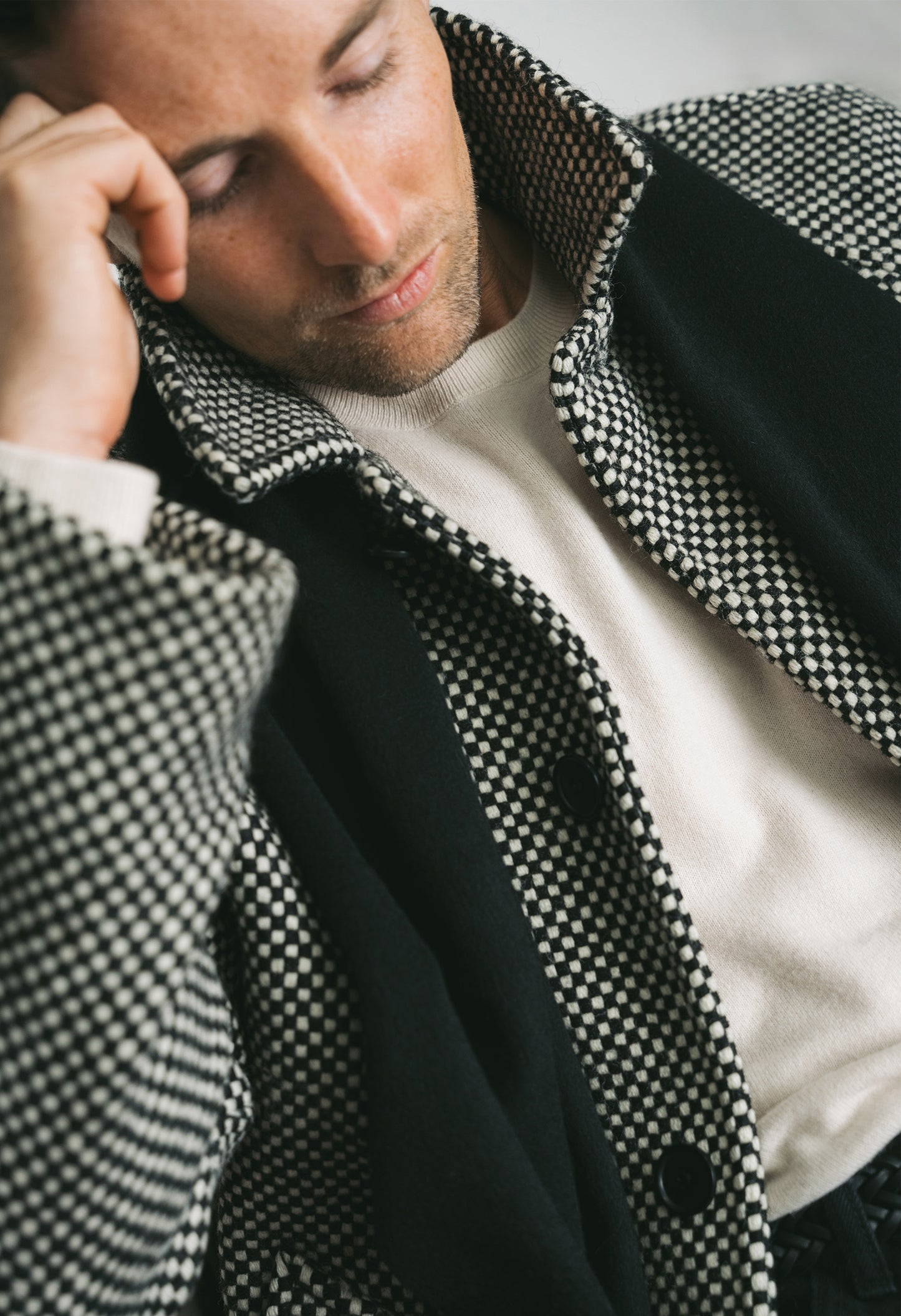 Wollschal – Schwarz