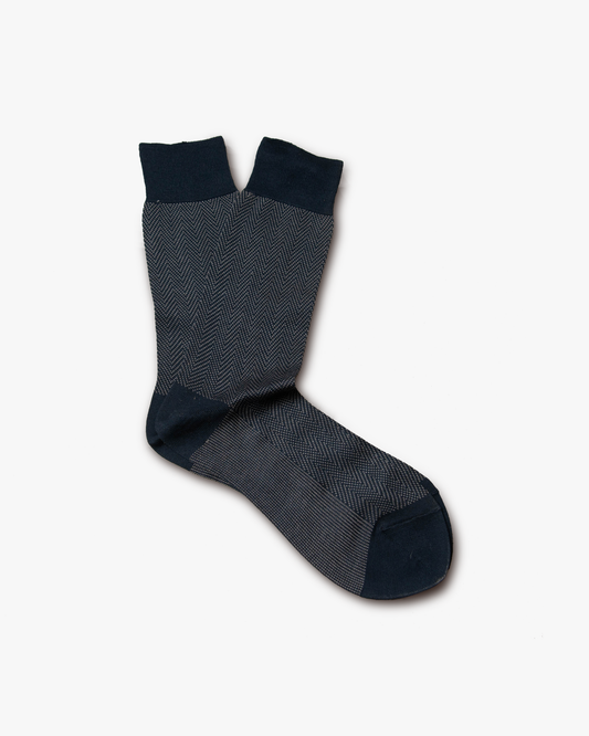 Arvid – Cotton Socks – Blue